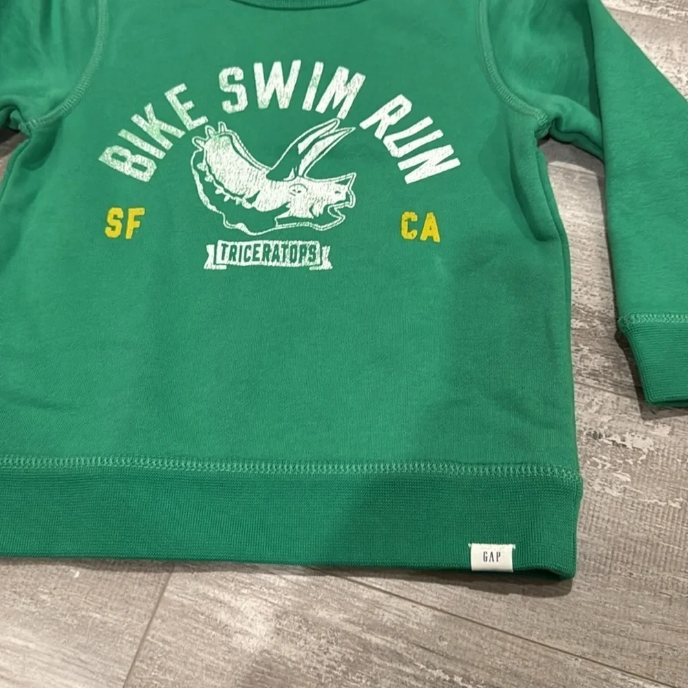 GAP Green Graphic Sweatshirt